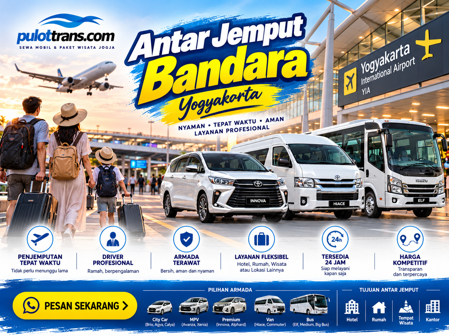 Antar Jemput Bandara Yogyakarta