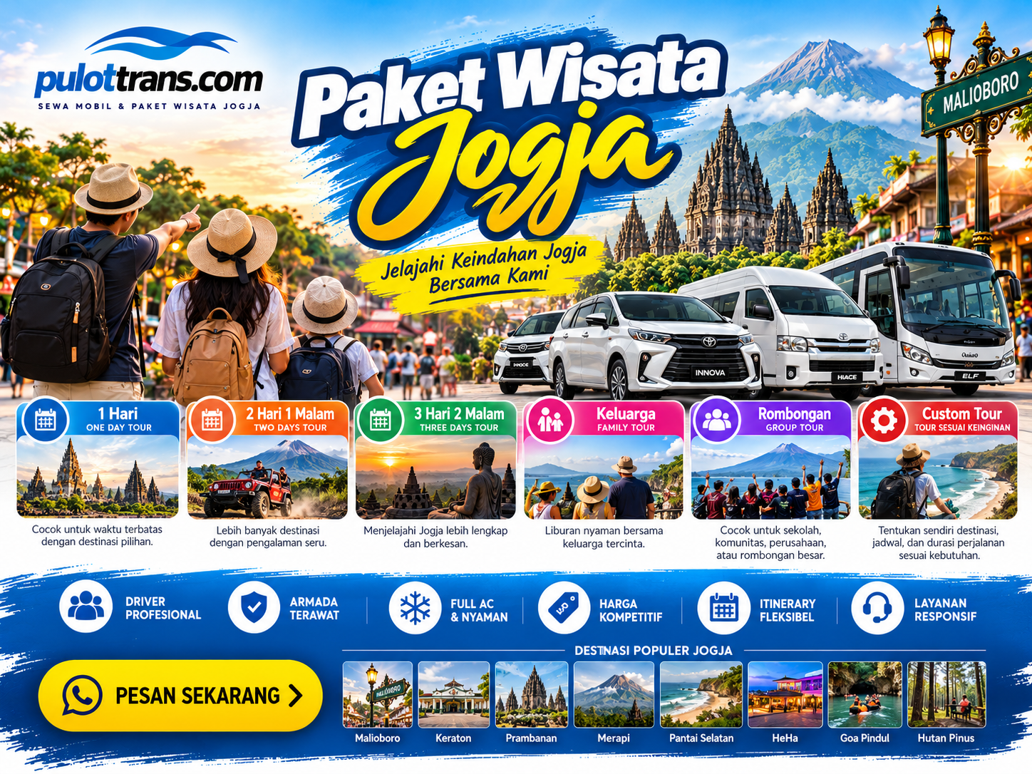 Jelajahi Keindahan Jogja Bersama Kami